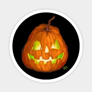 Jack O Lantern Magnet